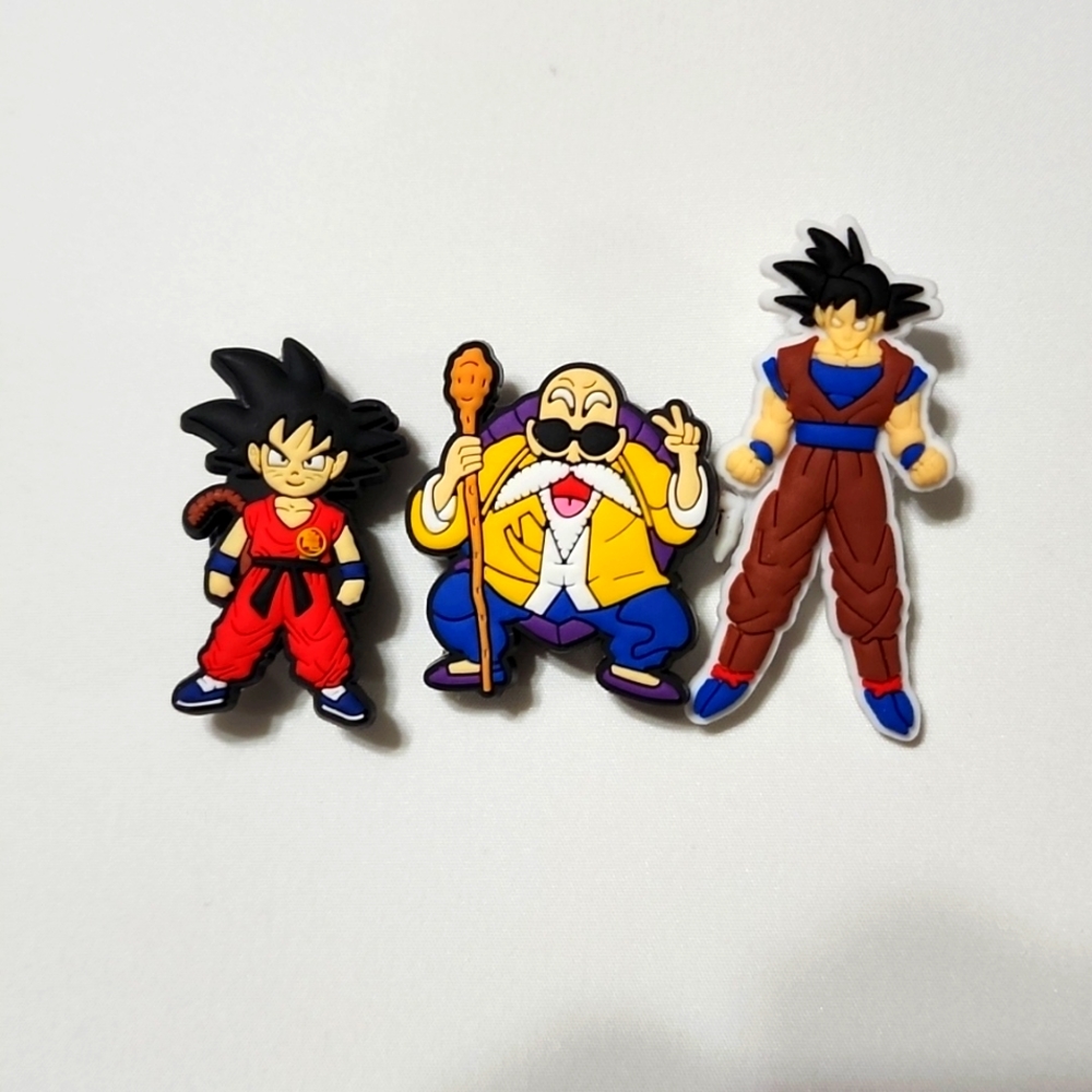 Dragon Ball Z Jibbitz for Crocs Set of 3